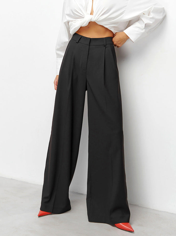 Echoarchiv Hose mit hoher Taille und weitem Bein