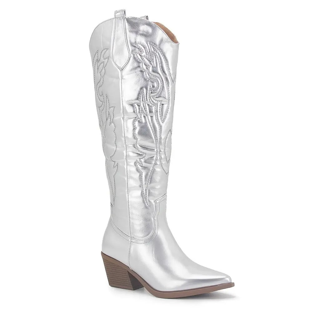 Echoarchiv | Robuste Cowboystiefel Bis Zum Knie