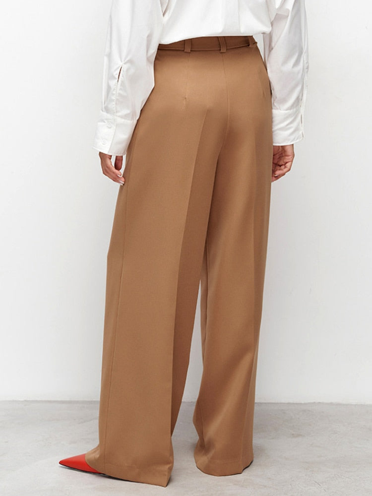 Echoarchiv Hose mit hoher Taille und weitem Bein