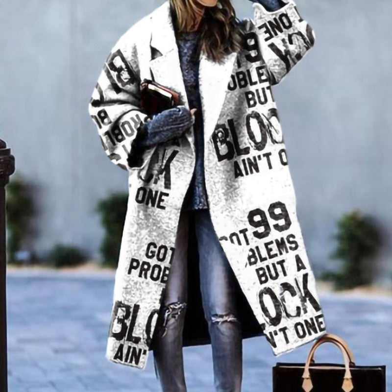 Echoarchiv | Damen Lange Winter Mantel - Warme