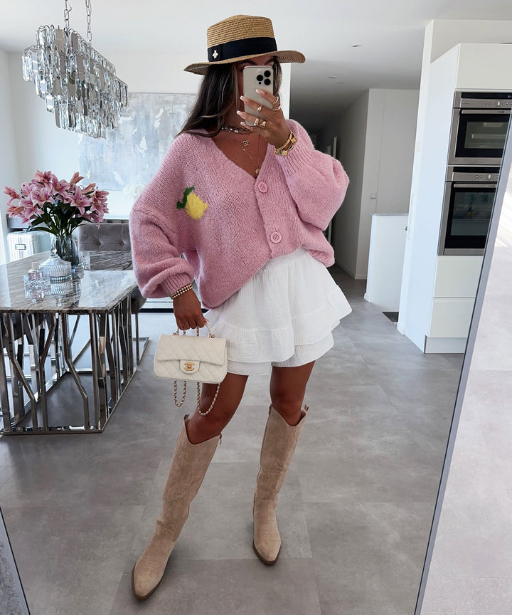 Echoarchiv | Cardigan Limoncello Rosa