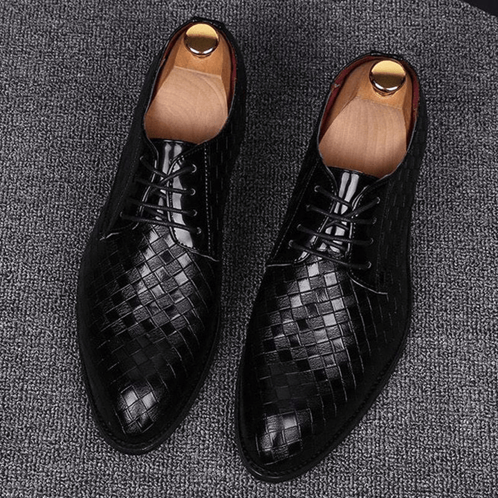 Echoarchiv | Herren Schuhe Schicke Formelle Leder Schnürschuhe