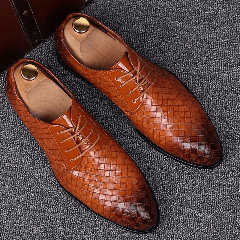Echoarchiv | Herren Schuhe Schicke Formelle Leder Schnürschuhe