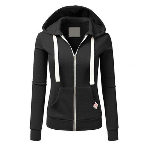 Echoarchiv | Fleece Zip Up Hoodie Met Verstelbare Capuchon