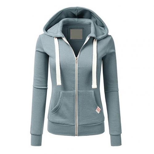 Echoarchiv | Fleece Zip Up Hoodie Met Verstelbare Capuchon