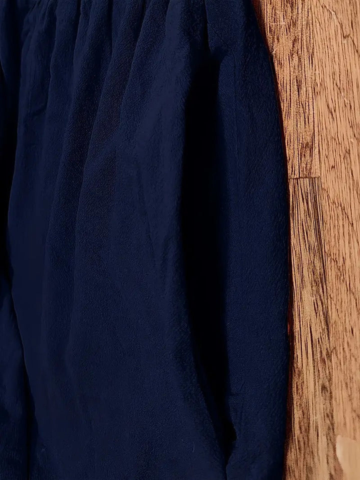 Echoarchiv | Raffinierte Leinen Sommerkleid mit Praktischen Taschen