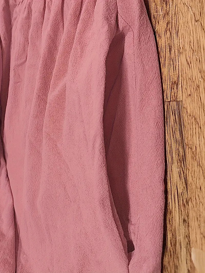 Echoarchiv | Raffinierte Leinen Sommerkleid mit Praktischen Taschen