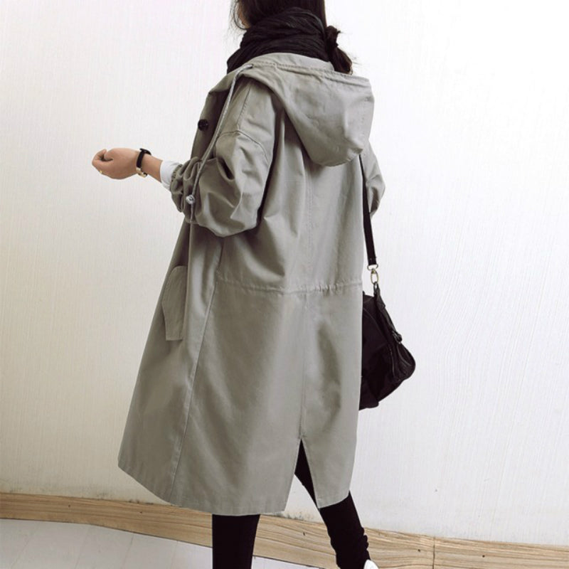 Echoarchiv | Trenchcoat - stilvoller langer Damenmantel