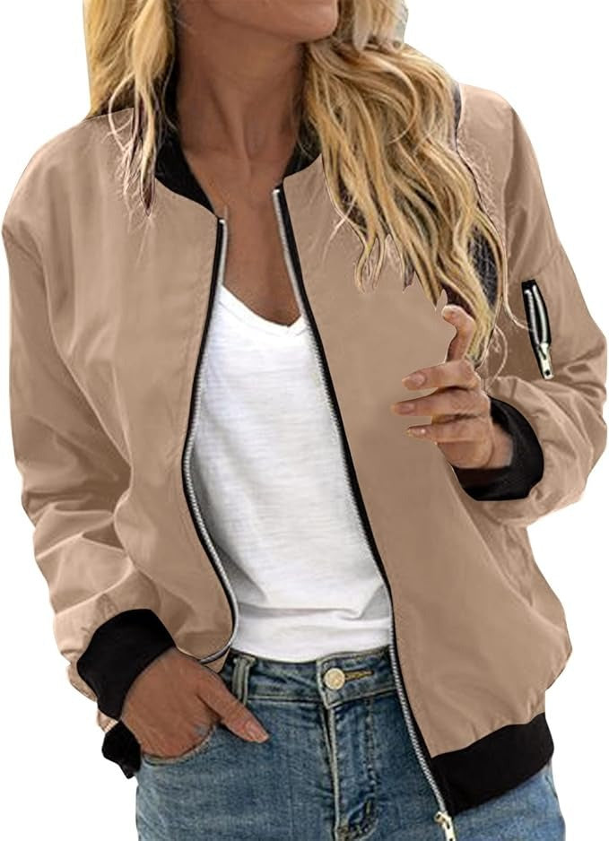 Echoarchiv | Bomberjacke mit Blumenmuster für Damen