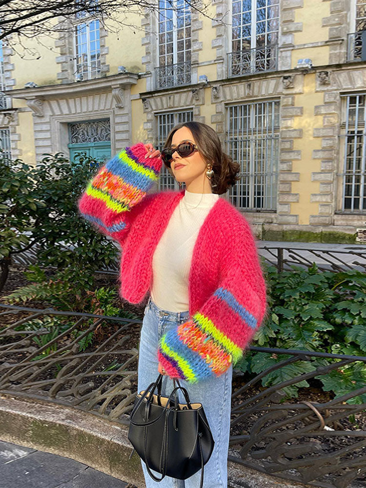 Echoarchiv | Strickjacke Farbenfroh & Fröhlich