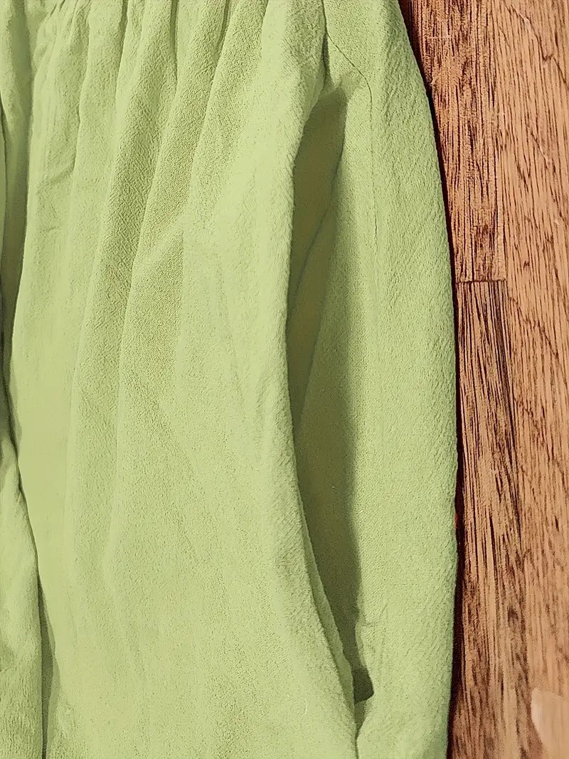 Echoarchiv | Raffinierte Leinen Sommerkleid mit Praktischen Taschen
