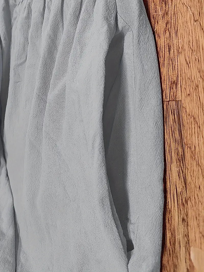 Echoarchiv | Raffinierte Leinen Sommerkleid mit Praktischen Taschen