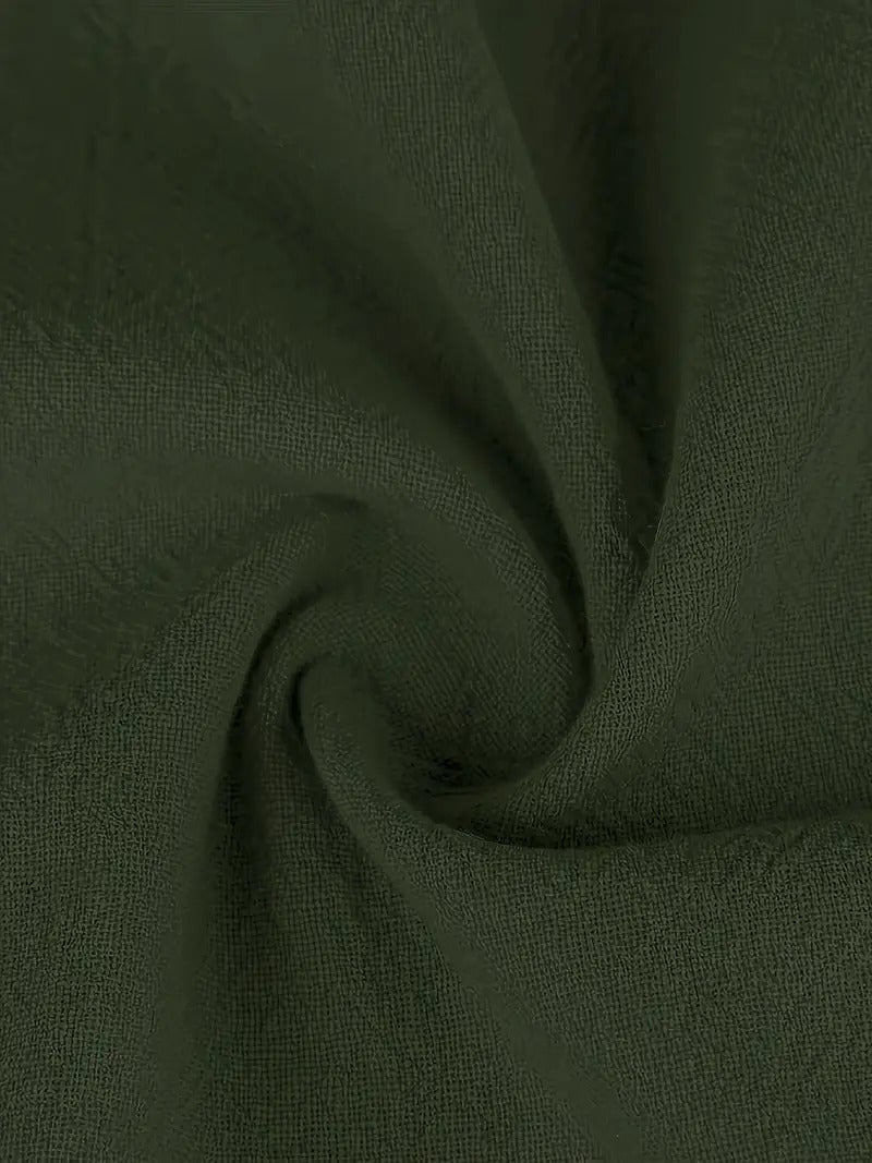 Echoarchiv | Raffinierte Leinen Sommerkleid mit Praktischen Taschen
