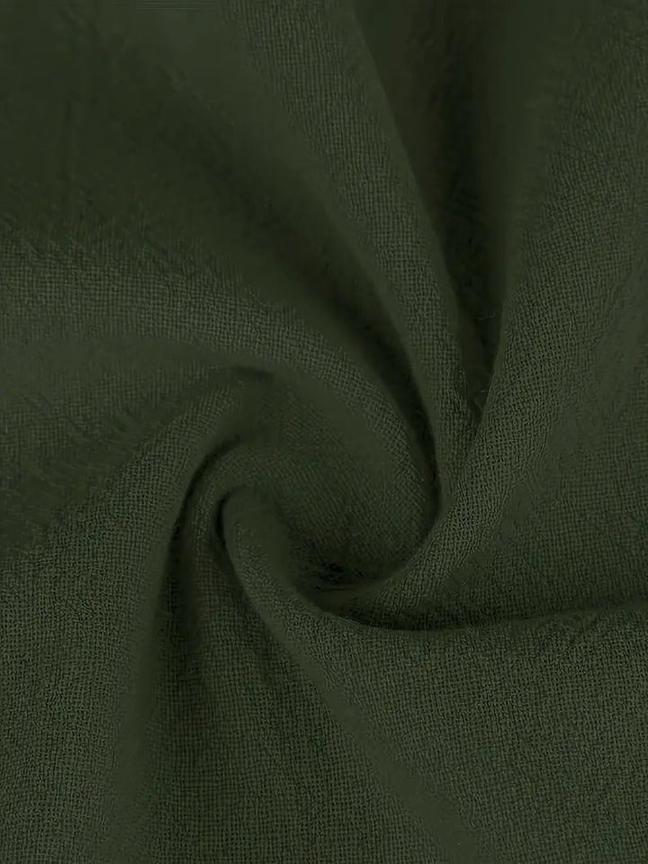 Echoarchiv | Raffinierte Leinen Sommerkleid mit Praktischen Taschen
