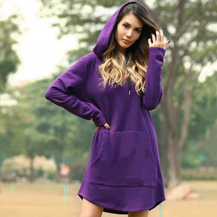 Echoarchiv | Gemütliches Hoodie-Kleid für Damen