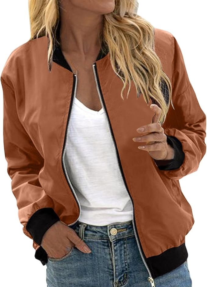Echoarchiv | Bomberjacke mit Blumenmuster für Damen