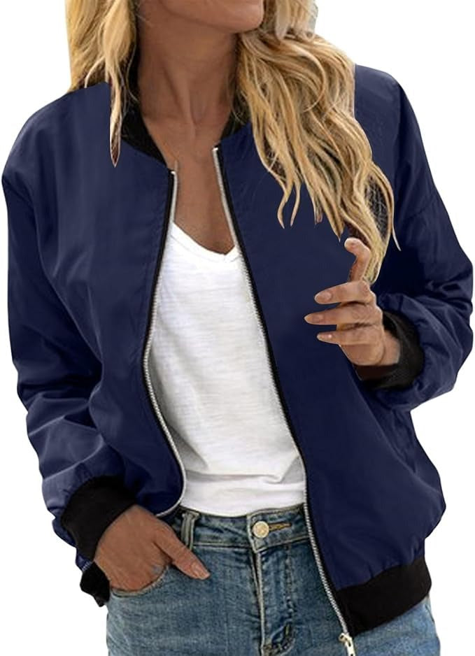 Echoarchiv | Bomberjacke mit Blumenmuster für Damen