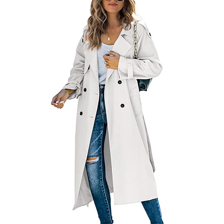 Echoarchiv | Premium Trenchcoat Lang Damen