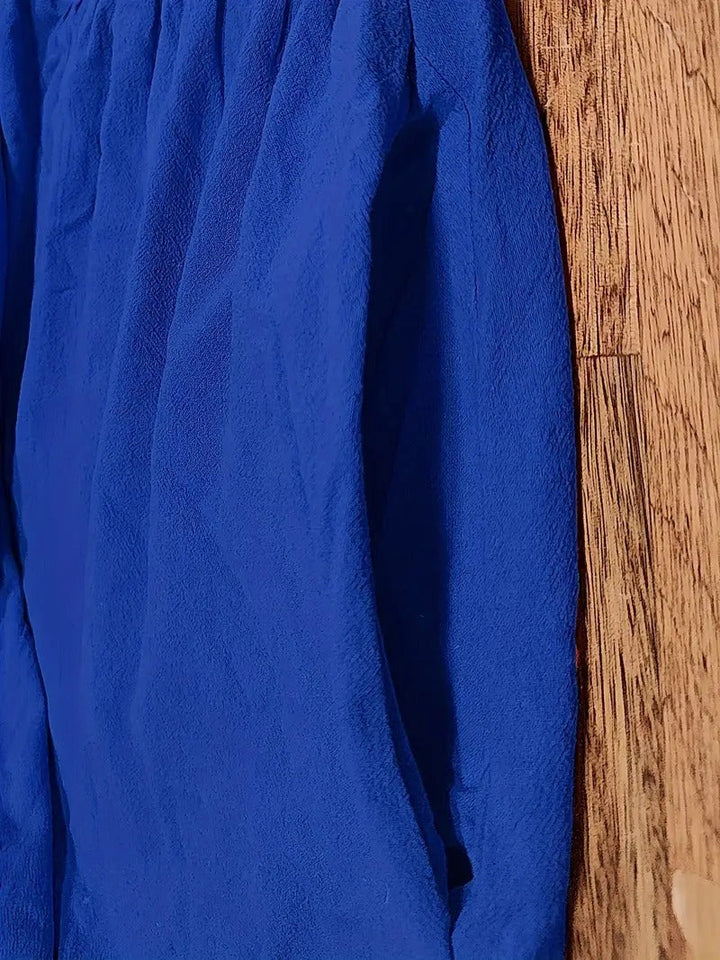 Echoarchiv | Raffinierte Leinen Sommerkleid mit Praktischen Taschen