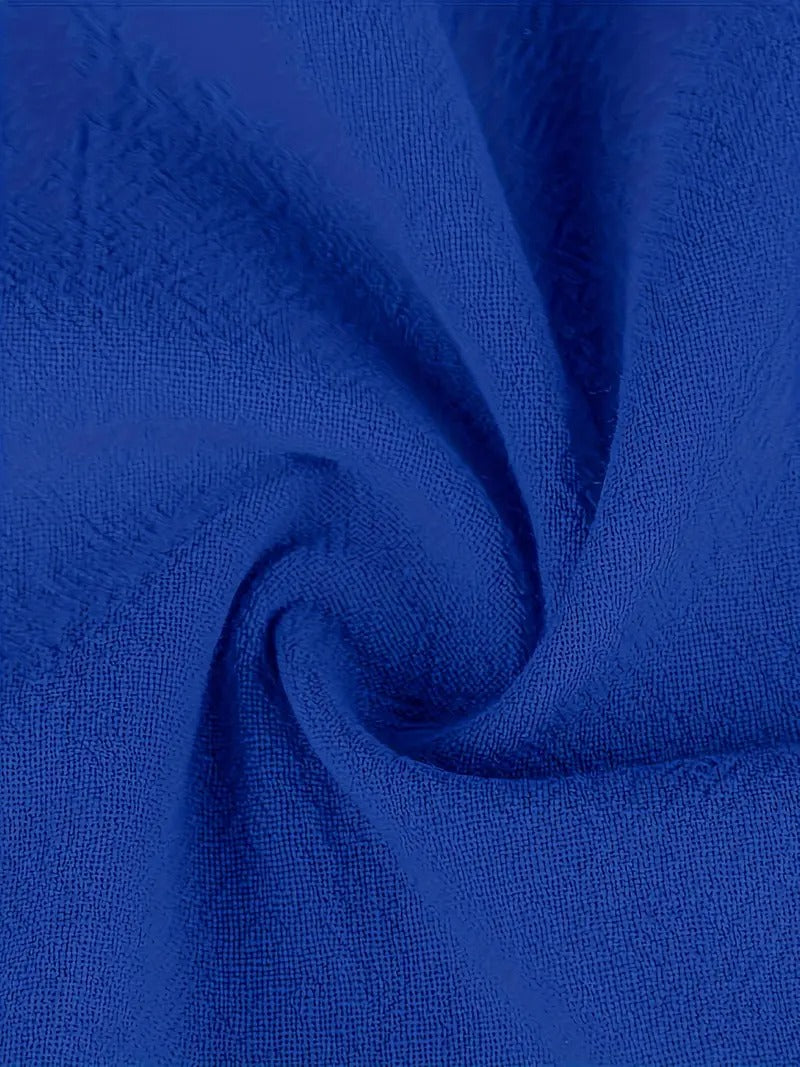 Echoarchiv | Raffinierte Leinen Sommerkleid mit Praktischen Taschen
