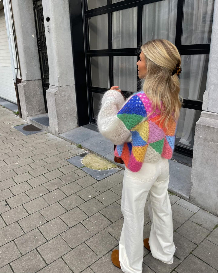 Echoarchiv | Strickjacke Farbenfroh & Fröhlich