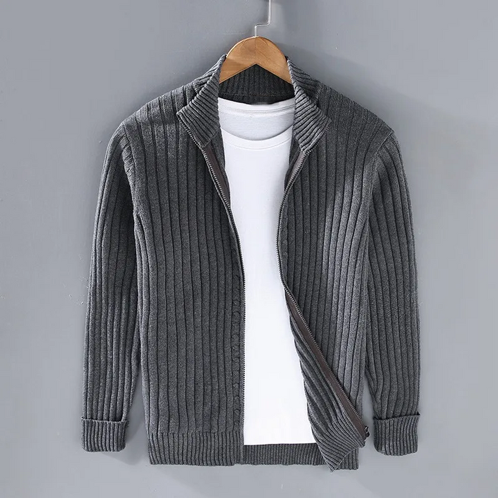 Echoarchiv | Rollkragenstrickjacke für Männer
