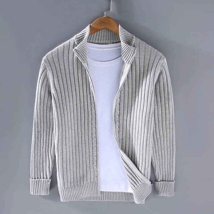 Echoarchiv | Rollkragenstrickjacke für Männer