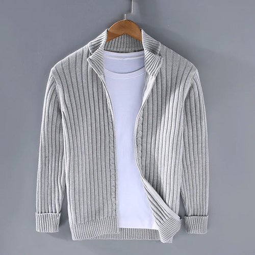 Echoarchiv | Rollkragenstrickjacke für Männer