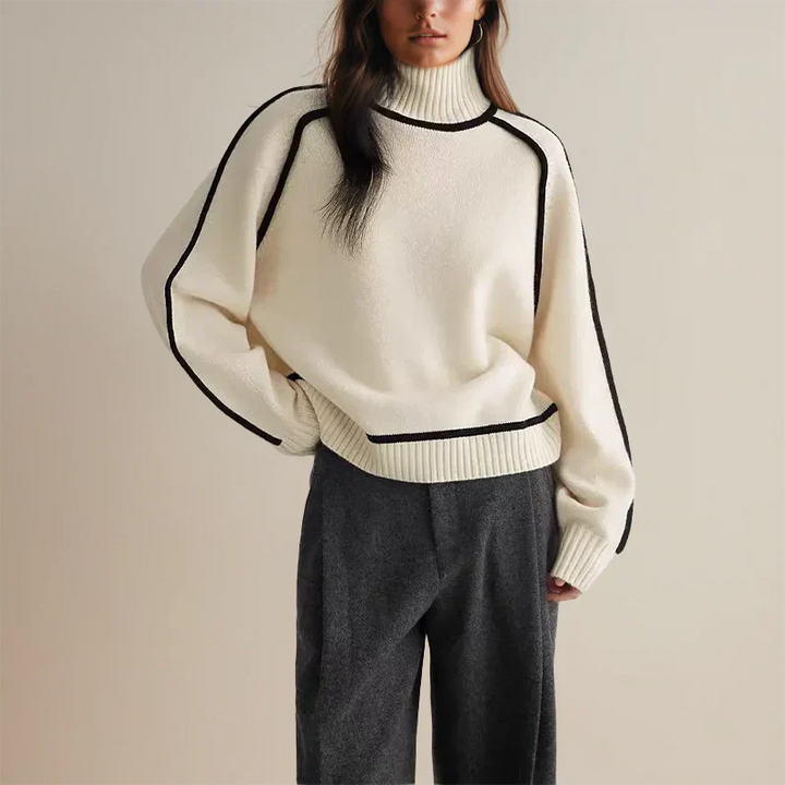 Elegante HerbstPullover In Übergröße