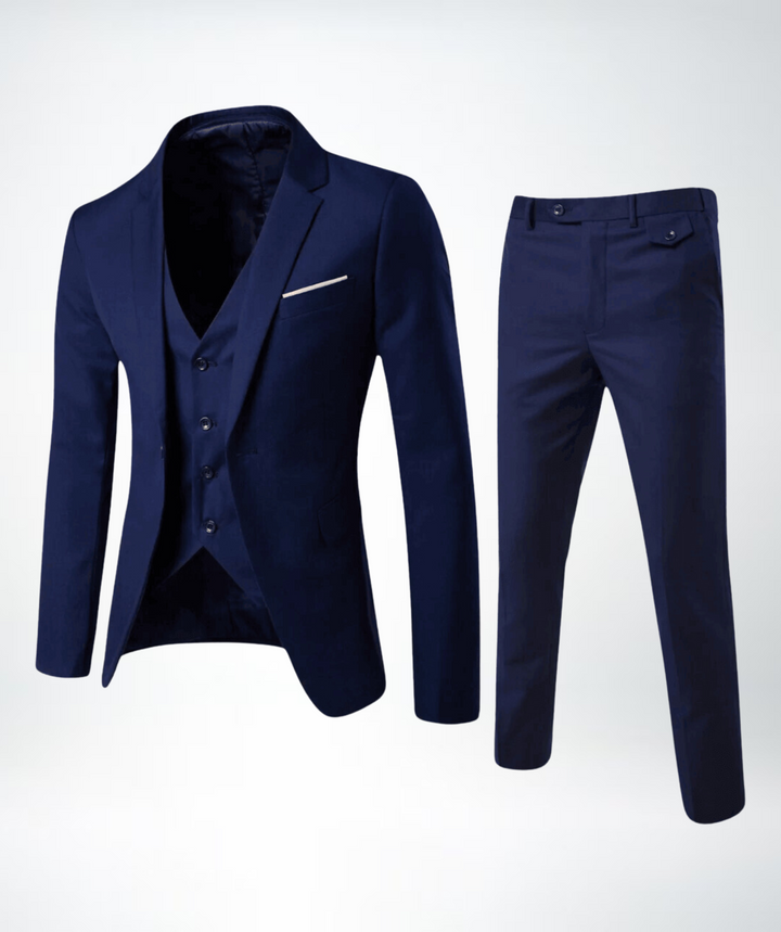 Echoarchiv Herren Slim Fit Business Anzug 2-teilig – Sakko & Hose