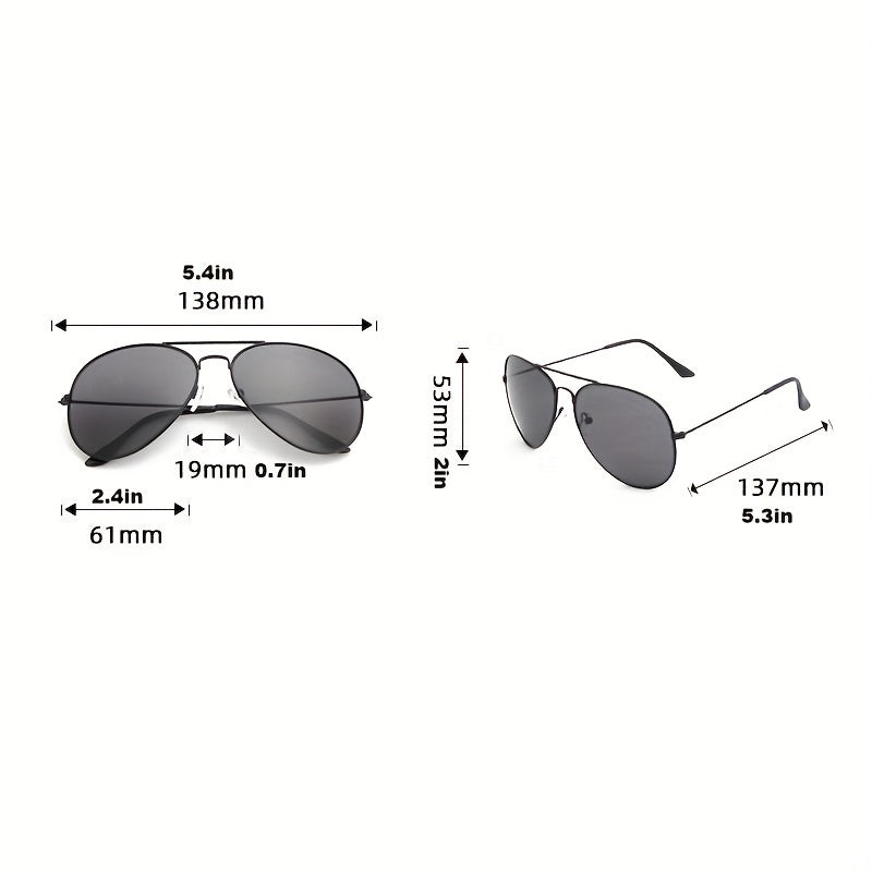 Echoarchiv | Klassische Aviator-Sonnenbrille mit Goldenem Rahmen für Damen
