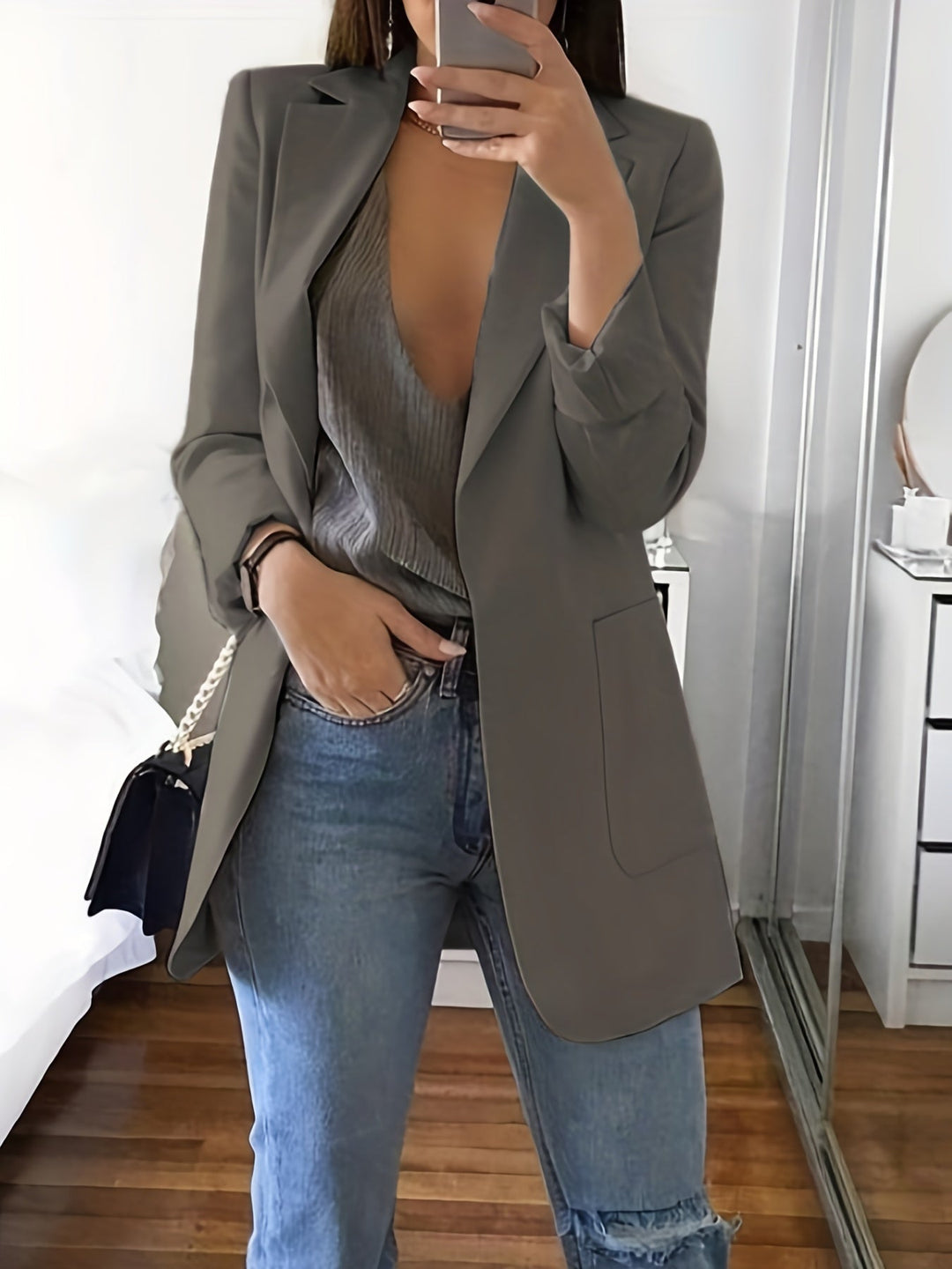 Echoarchiv | Lässiger Blazer In Übergröße
