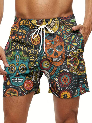 Echoarchiv – Trendige Hawaii-Shorts Mit Kordelzug