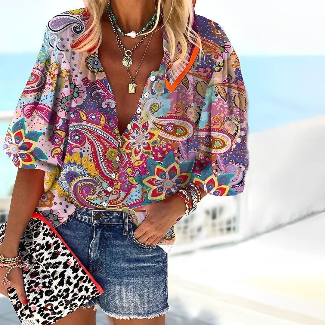 Echoarchiv | Mandala-Print-Shirt