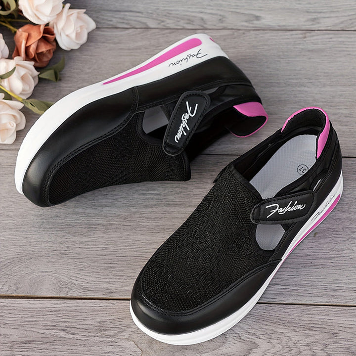 orthopädische Damen-Sneaker, atmungsaktiv und bequem. – Seravelle