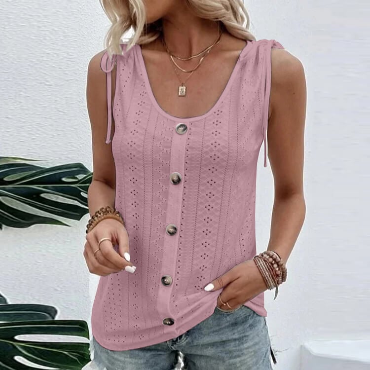 Bequemes T-Shirt Mit Rundhalsausschnitt Für Damen – Avérine