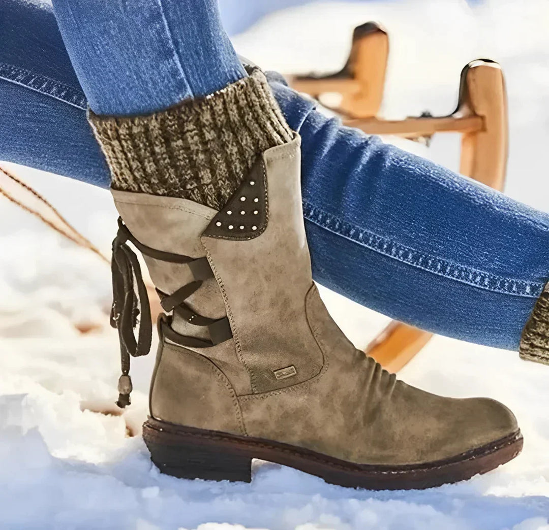 Echoarchiv | Große Größe Kurze Stiefel Winterkollektion