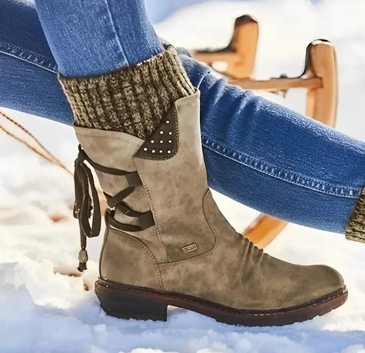 Echoarchiv | Große Größe Kurze Stiefel Winterkollektion