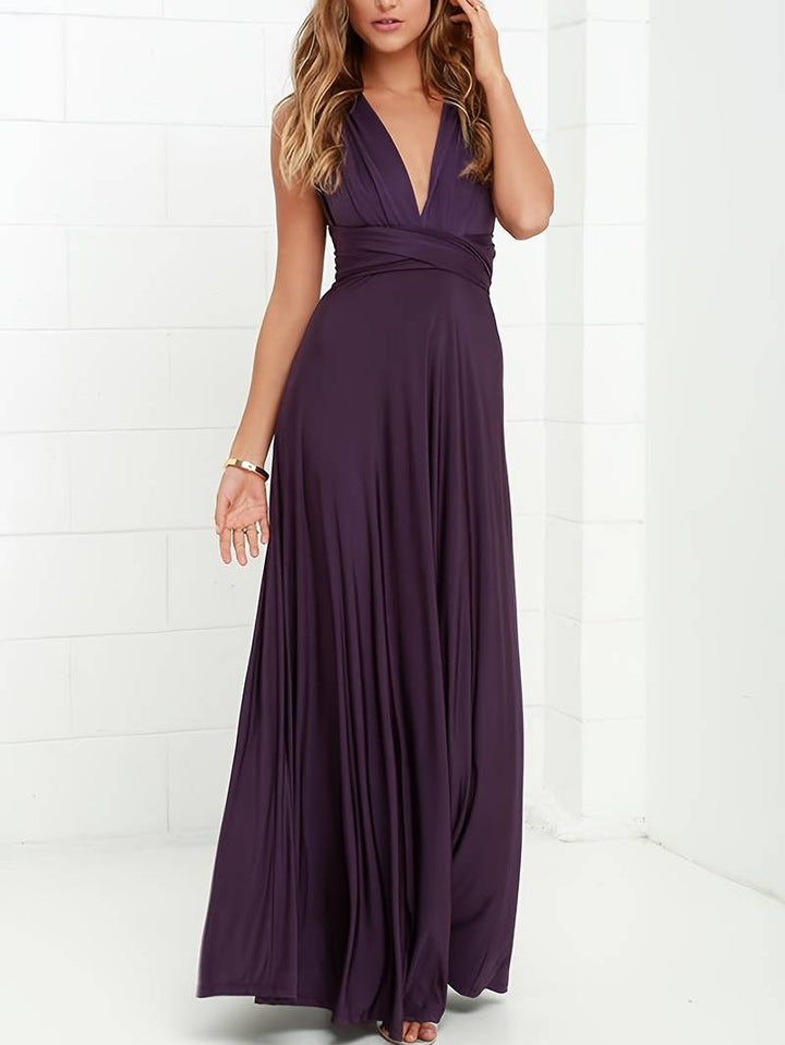 Echoarchiv | Elegantes Wandelbares Maxikleid