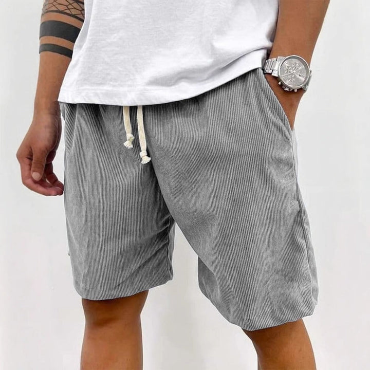 Echoarchiv | Herren Casual Kordelzug Cord Shorts
