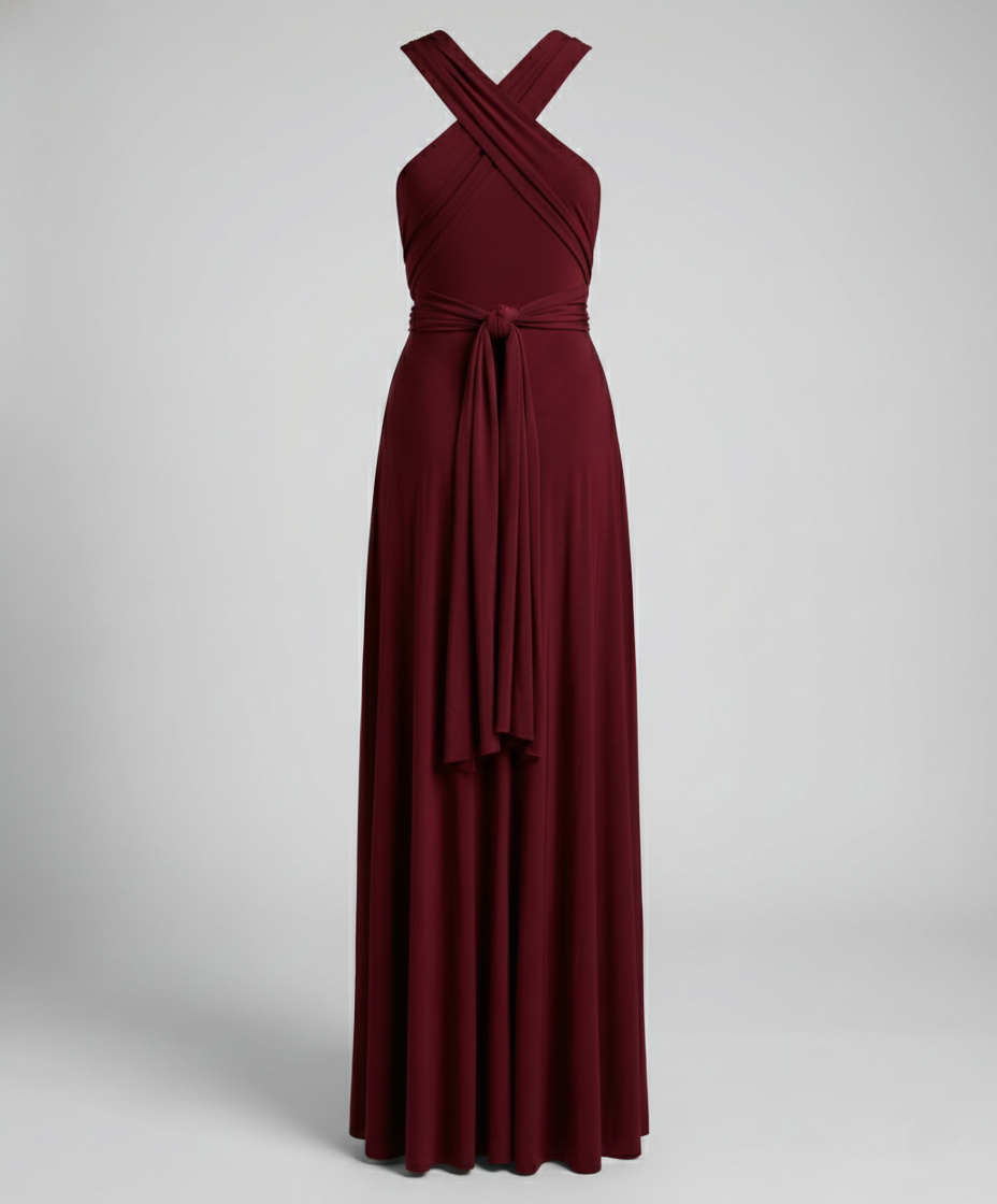 Damen Multiway Wickelkleid mit 50+ Tragevarianten & Elastischem Stoff | Echoarchiv