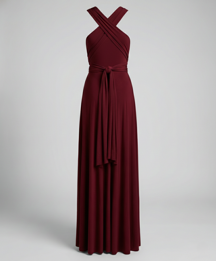 Damen Multiway Wickelkleid mit 50+ Tragevarianten & Elastischem Stoff | Echoarchiv