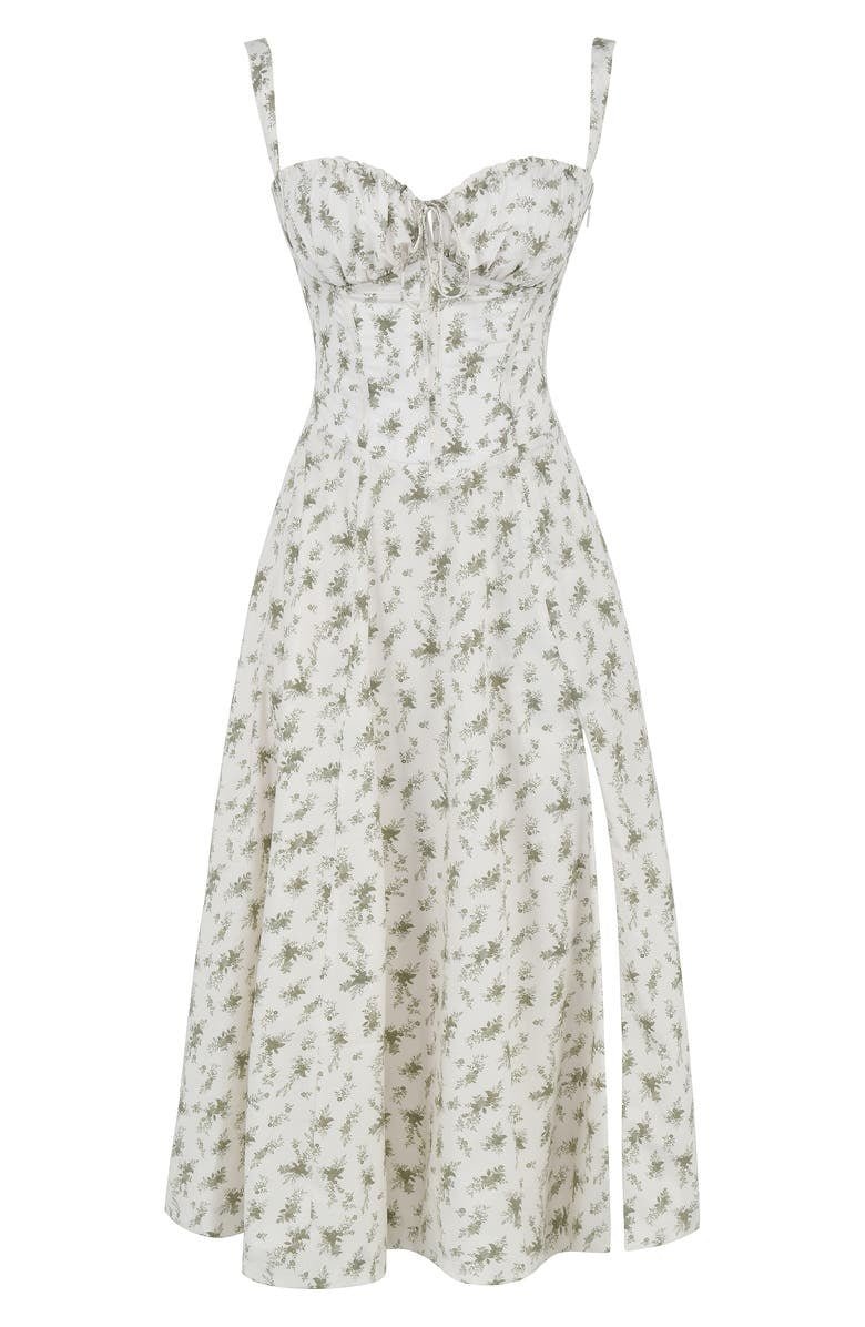 Echoarchiv | Sommerliches Midi Kleid mit Trägern & Schlitz Luftig, Elegant & Perfekt für Warme Tage