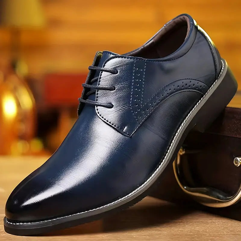 Business Style Anzugschuhe Herren Aus Kalbsleder – Tavélo
