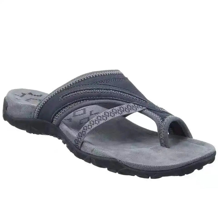 Orthopädische Memory-Schaum-Sandalen – Sorelia