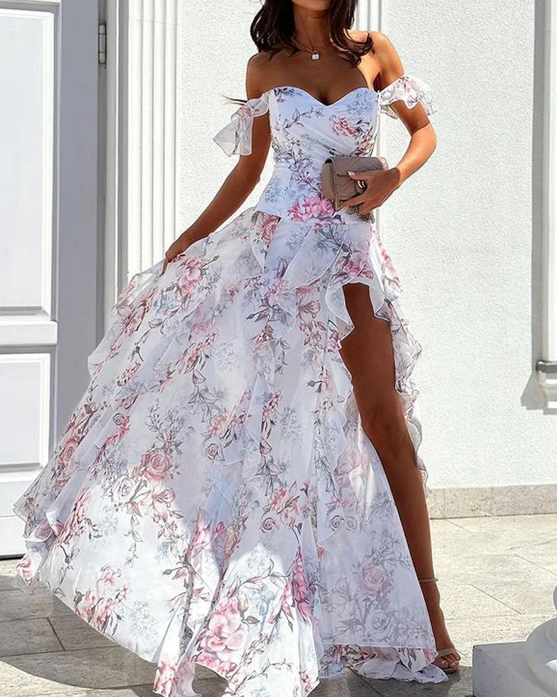 Echoarchiv | Elegantes Geblümtes Kleid