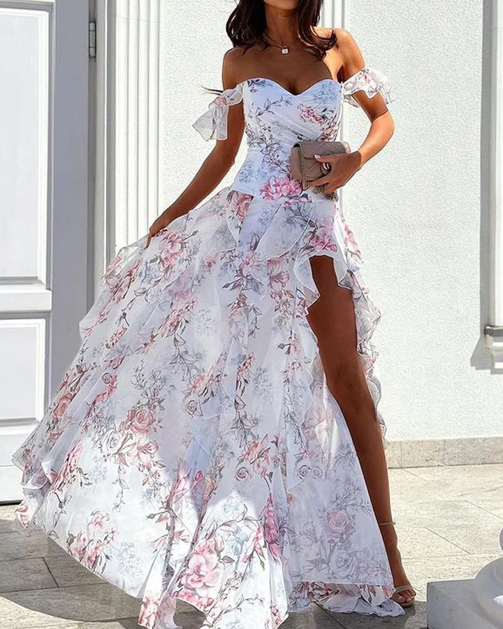 Echoarchiv | Elegantes Geblümtes Kleid