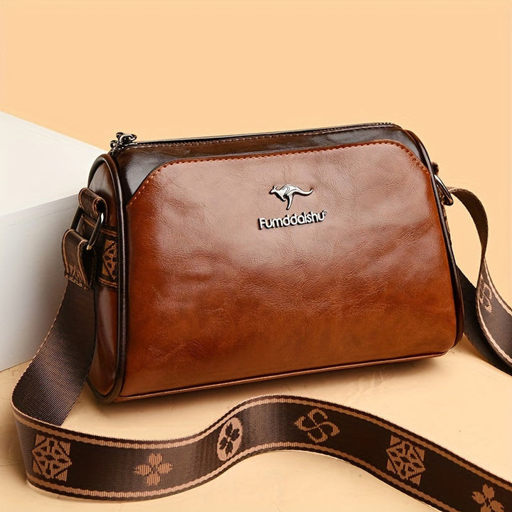 Luxuriöse Crossbody Tasche für stilvolle Frauen | Vegan LEchoarchivther