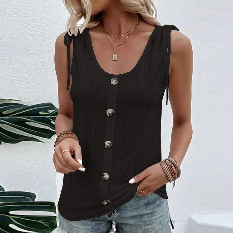 Bequemes T-Shirt Mit Rundhalsausschnitt Für Damen – Avérine