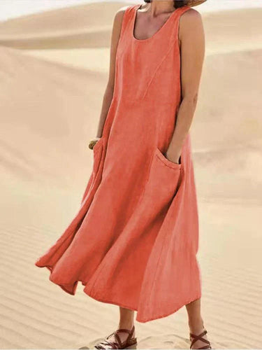 Echoarchiv | Luftiges Sommerkleid mit Taschen